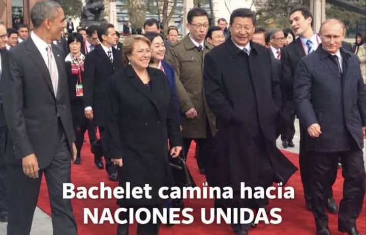 ¿Michelle Bachelet camino a liderar la ONU?