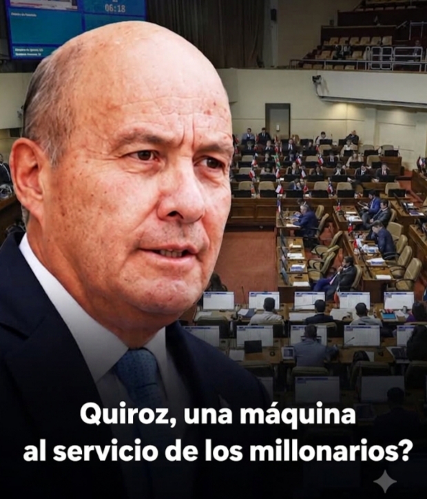 Ministro Quiroz una máquina tragamonedas