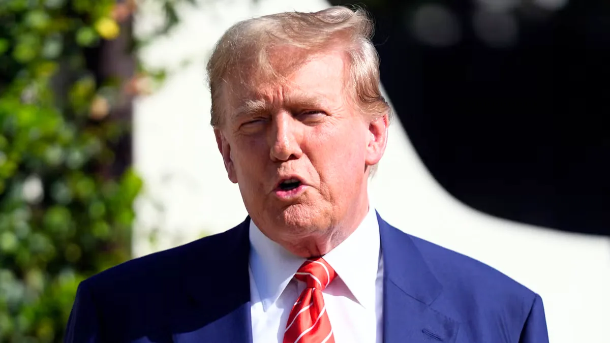 Donald Trump durante la convención republicana en Dallas, Texas.
