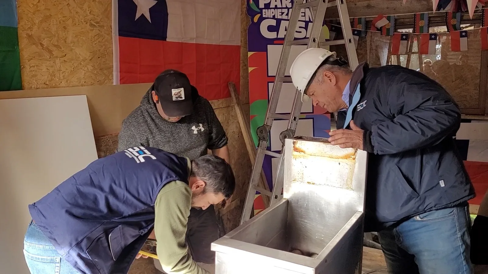 Ramadas bajo la lupa: SEC fiscaliza fondas de Puerto Aysén y advierte peligros con el gas antes de las celebraciones