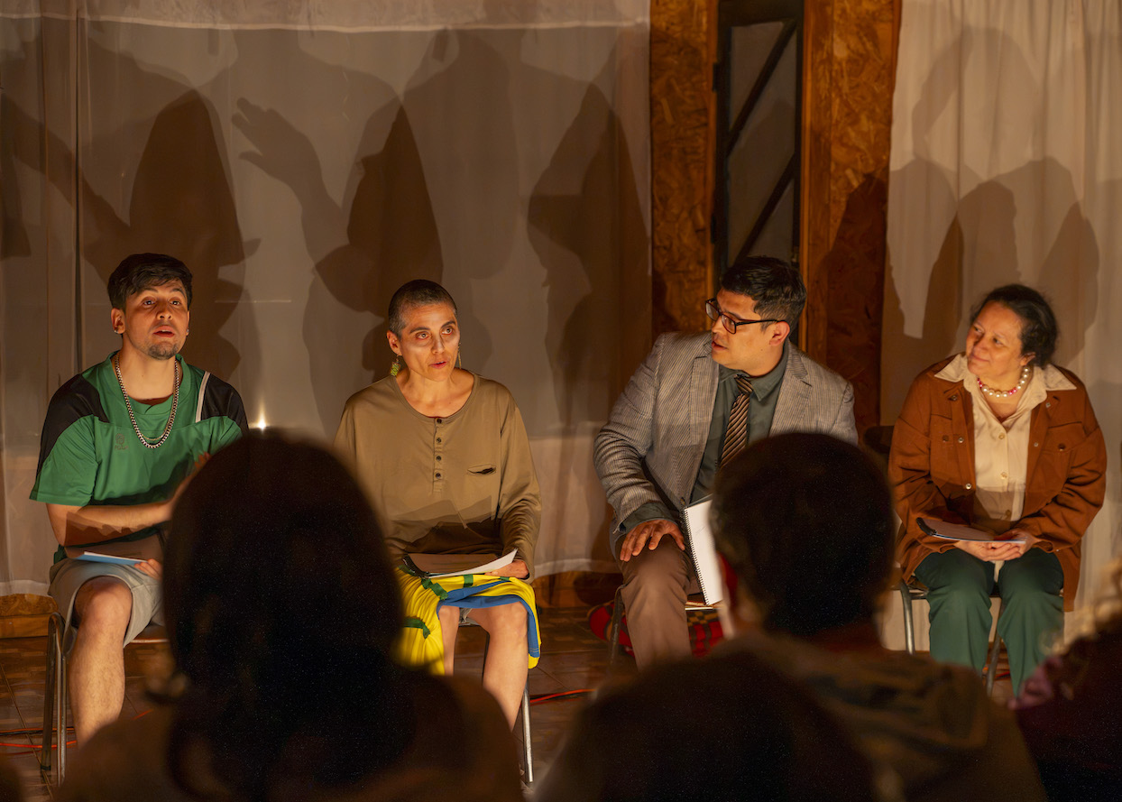 Teatro Huevo lleva 'Cuestión de ubicación' a comunidades de Coyhaique