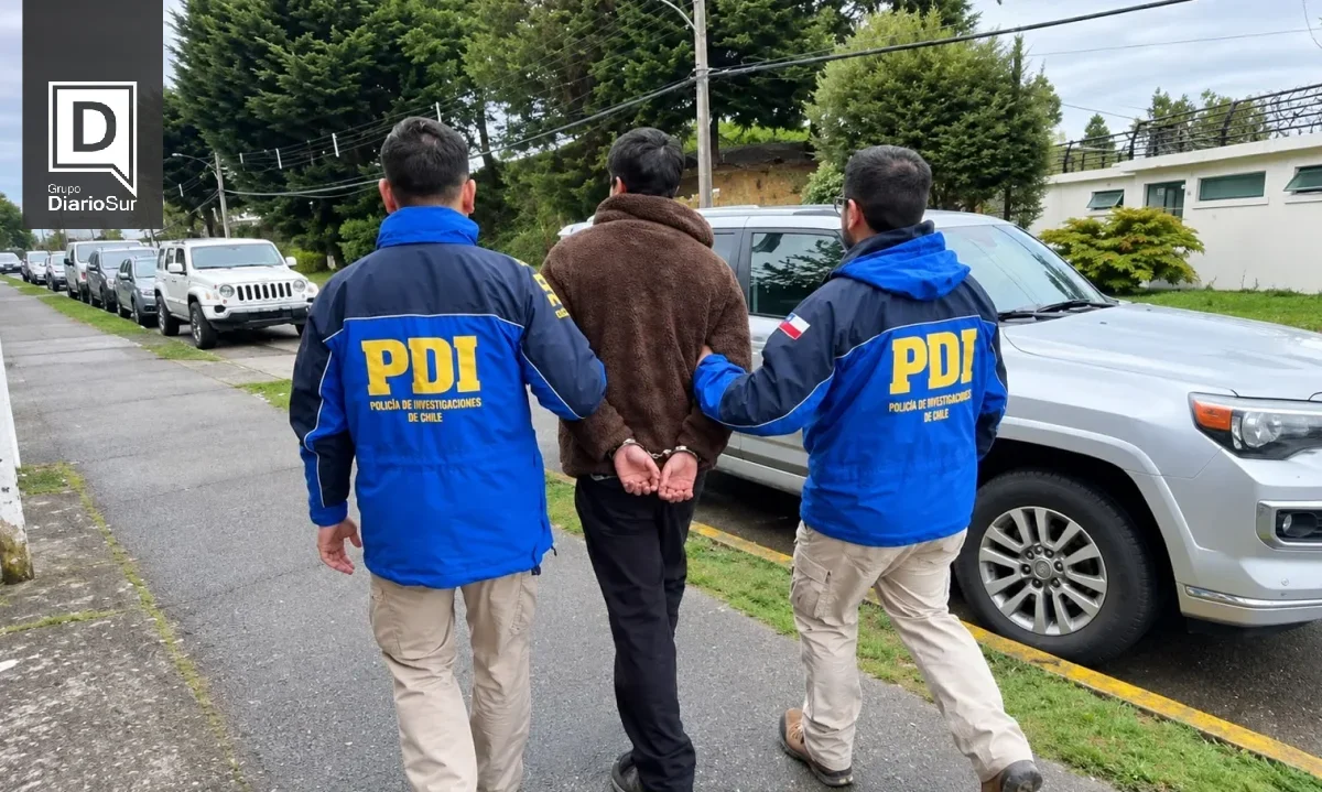 Presunto autor de ataque con arma cortante en Puerto Aysén se entrega a la PDI tras búsqueda coordinada