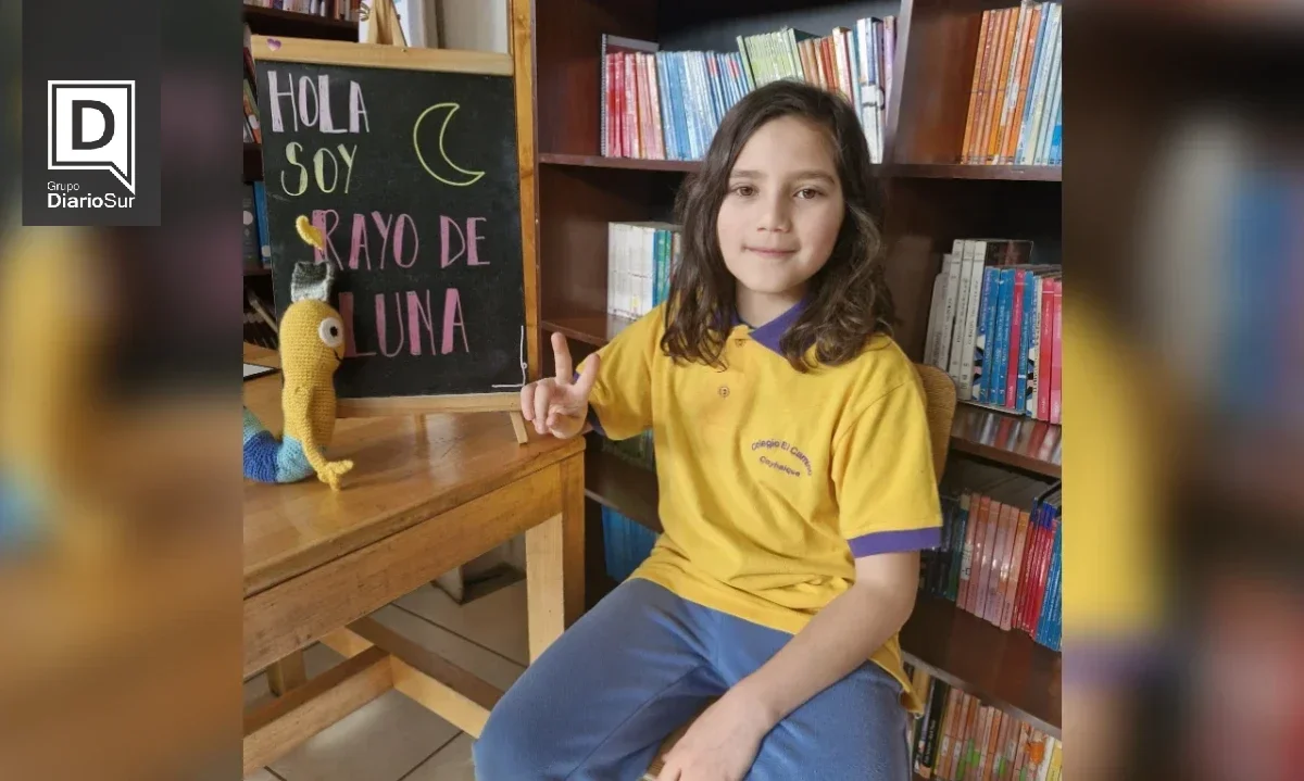 Ankatu Díaz, estudiante de Coyhaique, avanza a la final nacional de lectura en voz alta