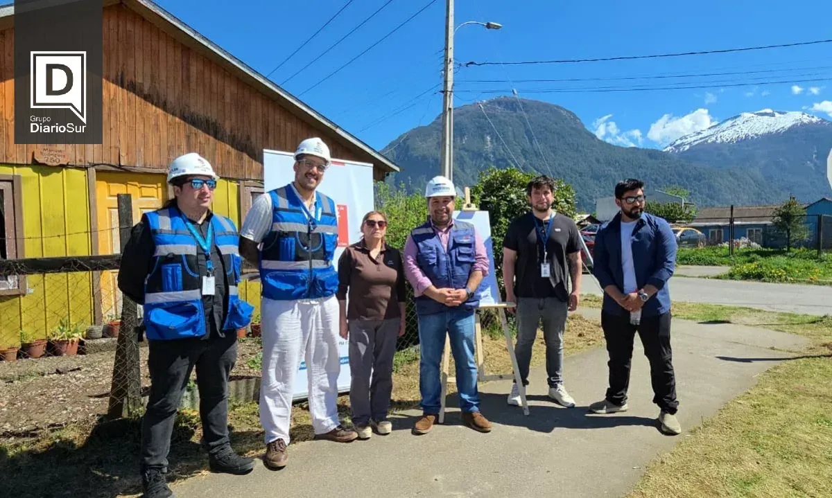 Tres familias inician obras de vivienda definitiva en Puerto Aysén con apoyo regional