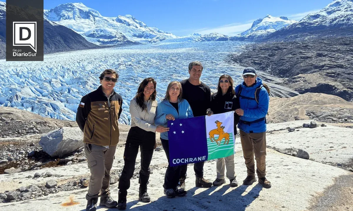 Cochrane avanza hacia un turismo sostenible alrededor del glaciar Colonia Norte