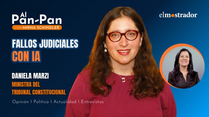 La ministra Marzi alerta sobre la falta de transparencia en la IA judicial, pero el gobierno no actúa