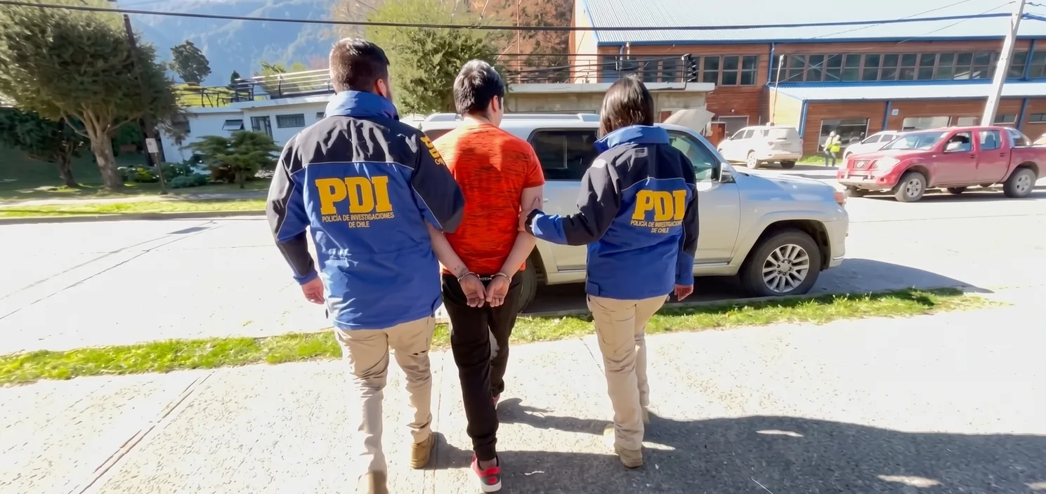 Detienen a hombre de 23 años por violación de menor en Puerto Aysén: la investigación avanza